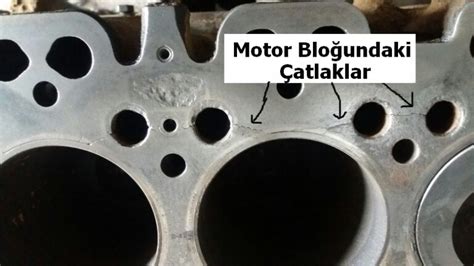 Motor Bloğu Çatlağı Nasıl Anlaşılır