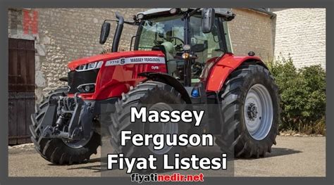 Massey Fiyat Listesi