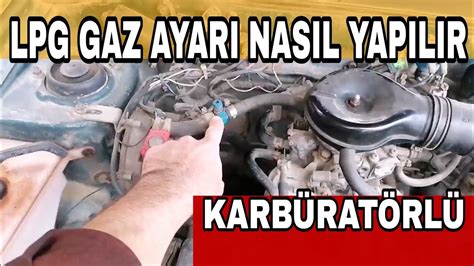 Gaz Ayarı Nasıl Yapılır